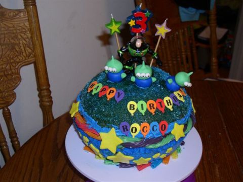 Buzz Lightyear Toy Story cake